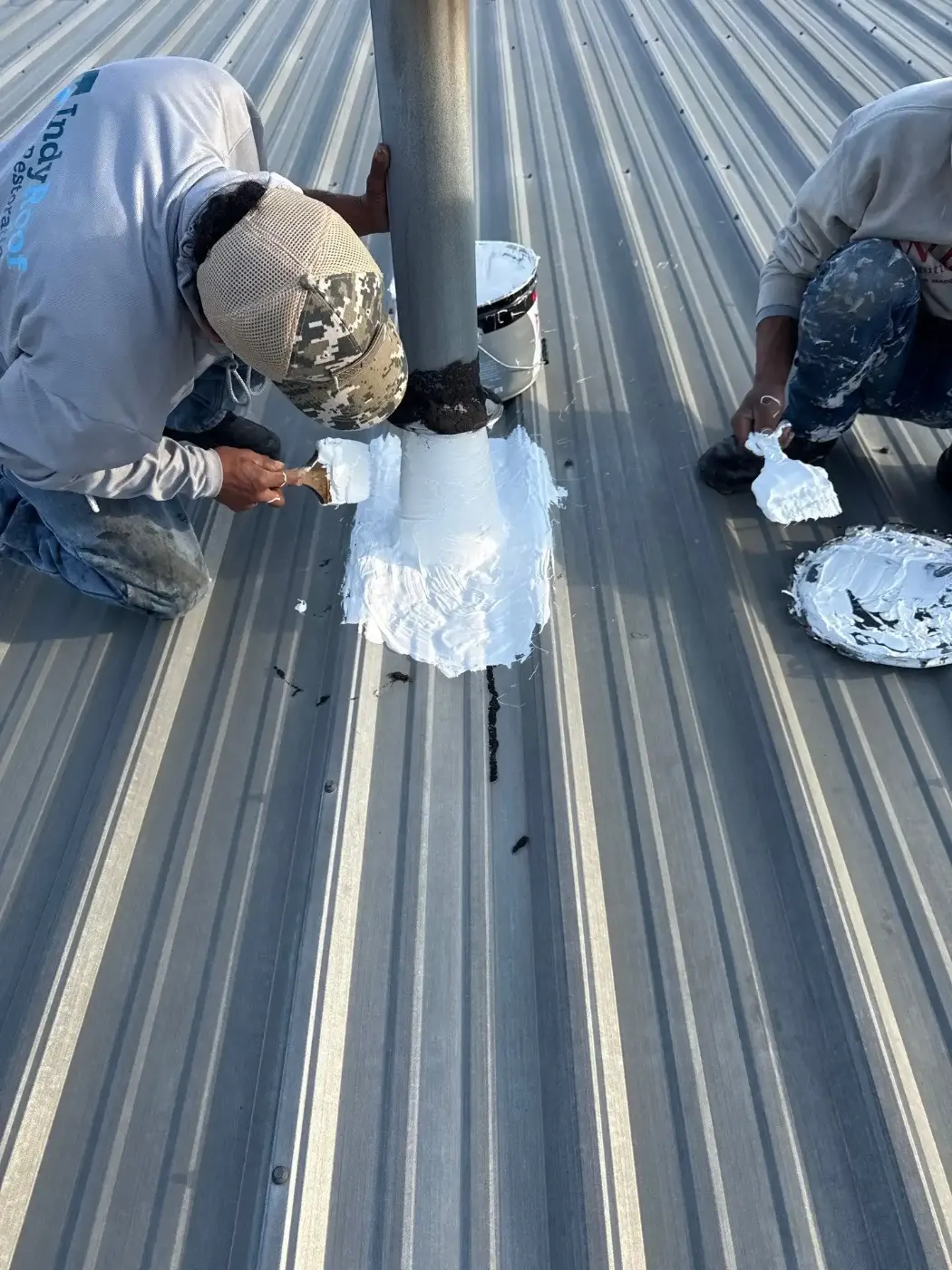 Membrane repair completed in Mass Ave