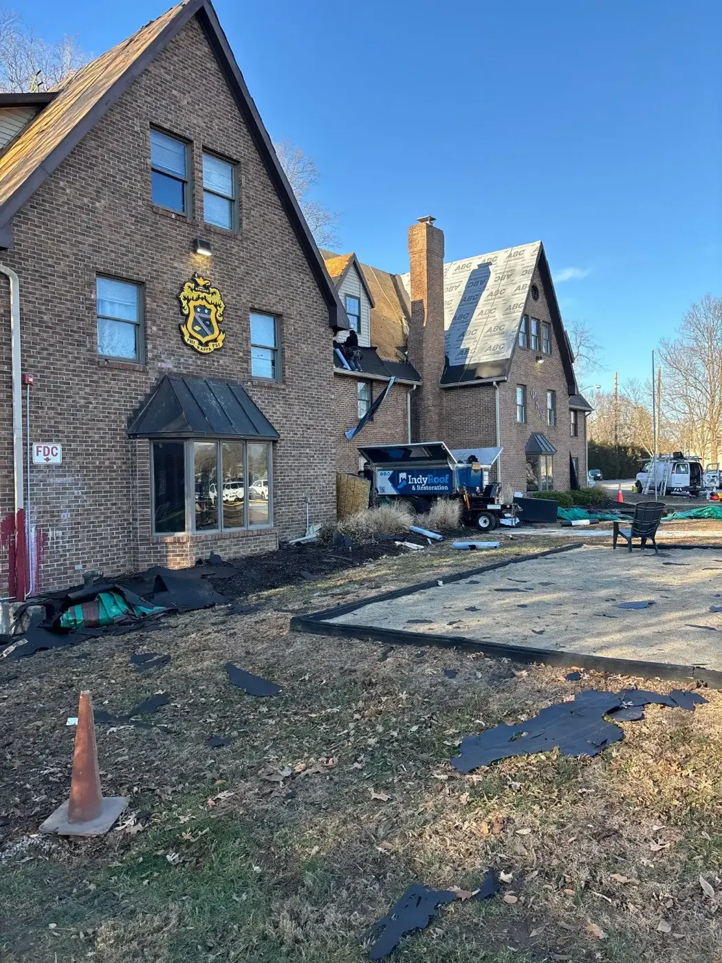 Commercial roofing by Mass Ave Commercial Roofing near Spring Hill, IN