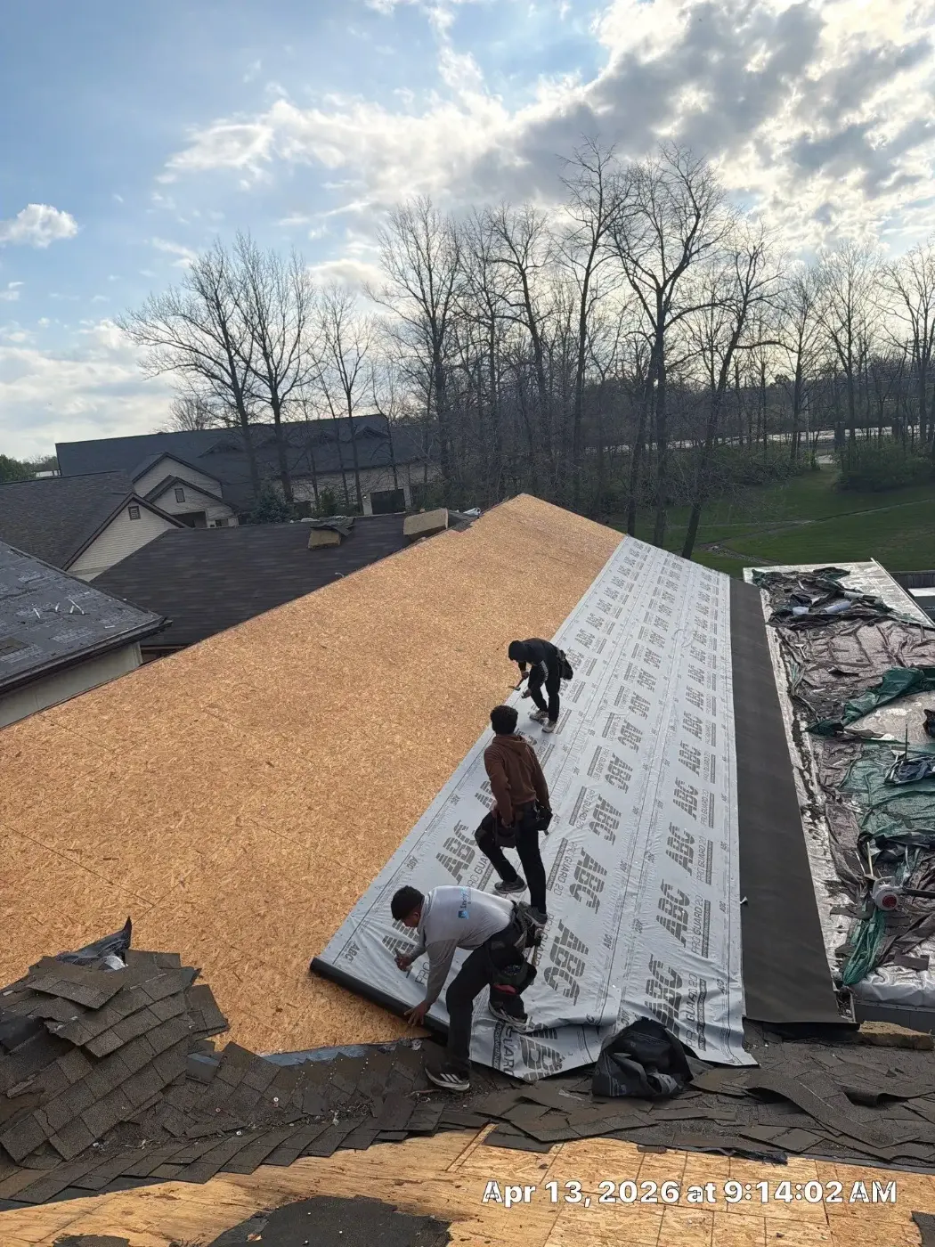 Commercial roofing by Mass Ave Commercial Roofing near Indianapolis, IN