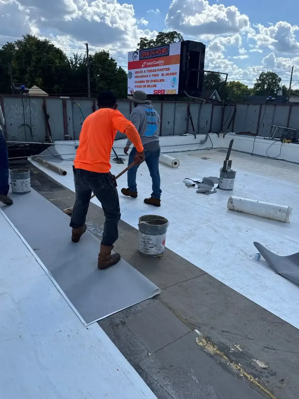 Commercial Roofing in Mass Ave